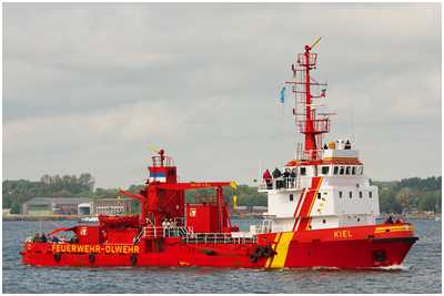 Feuerlösch- und Ölbekämpfungsschiff MS Kiel